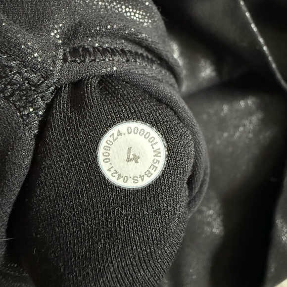 Lululemon Align High-Rise Pant 25" *Shine Radiate Foil Print Black - Picture 7 of 7